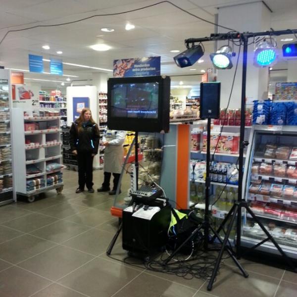 Photo taken at Albert Heijn by Krijn v. on 9/22/2012