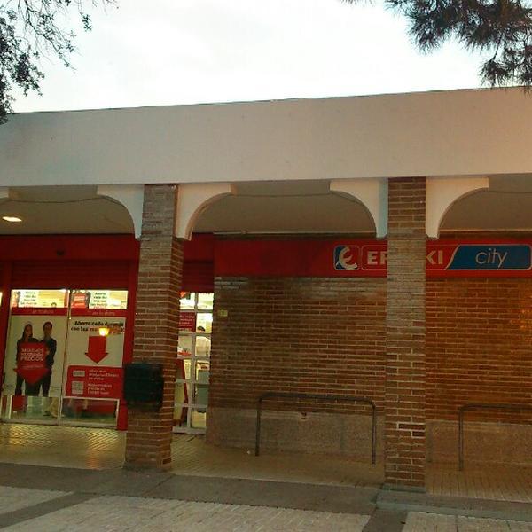 Photo taken at Eroski Center Santo Domingo by Antonio C. on 10/2/2013