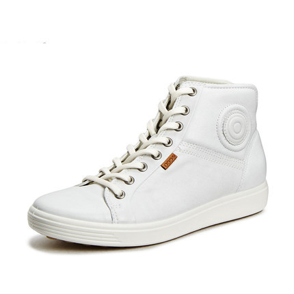 ecco爱步女鞋高帮休闲鞋柔酷单鞋16新款英国直邮430023U