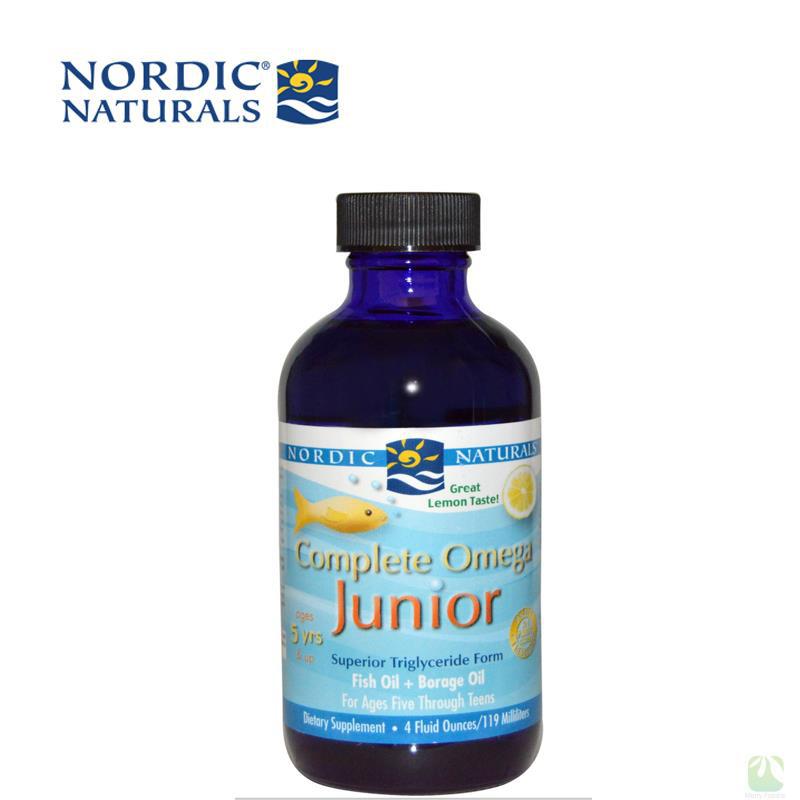 Nordic Naturals 美国挪威小鱼 青少年Omega深海鱼油 119ml