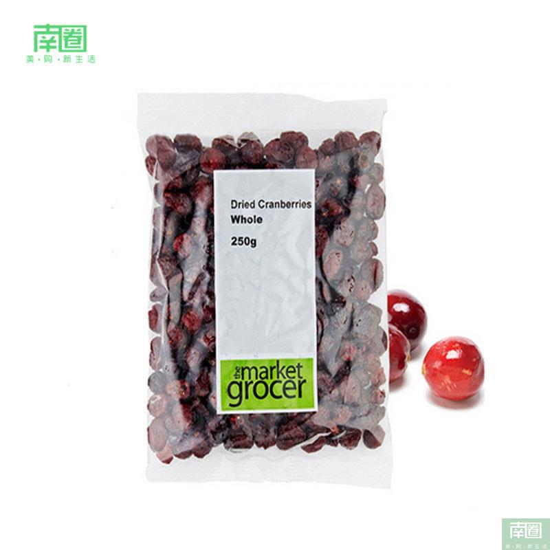 【南圈】The Market Grocer蔓越莓干250g/袋 零食