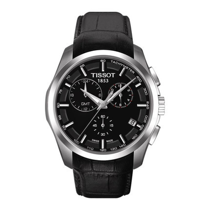 瑞士天梭 库图系列手表 石英表 男手表  T035.439.16.051.00