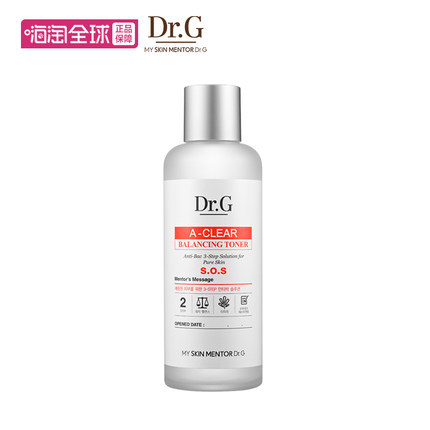 DR.G美丽世界 痤疮控油护理系列保湿净肌爽肤水170ml韩国正品药妆 DR.G美丽世界 痤疮控油护理系列保湿净肌爽肤水170ml韩国正品药妆