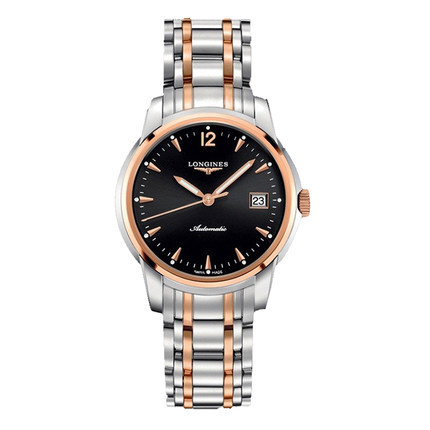 全球联保 浪琴Longines索伊米亚系列机械男表L2.763.5.52.7