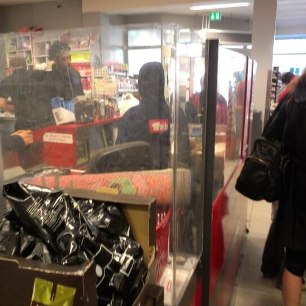 Photo taken at Fakta by Nick C. on 6/22/2012