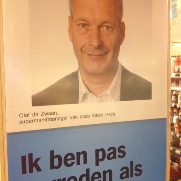 Photo taken at Albert Heijn XL by Bart E. on 8/21/2013-荷兰南荷兰省莱岑丹锦带路48号 Photo taken at Albert Heijn XL by Bart E. on 8/21/2013