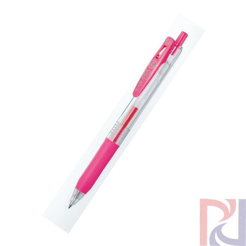 日本原装 斑马Zebra SARASA CLIP多彩中性笔JJS15/0.4mm 粉色(粉色)