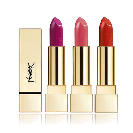 YSL/圣罗兰纯漾亮采星星千颂伊色方管唇膏52/205 雾面姨妈色 3.8g