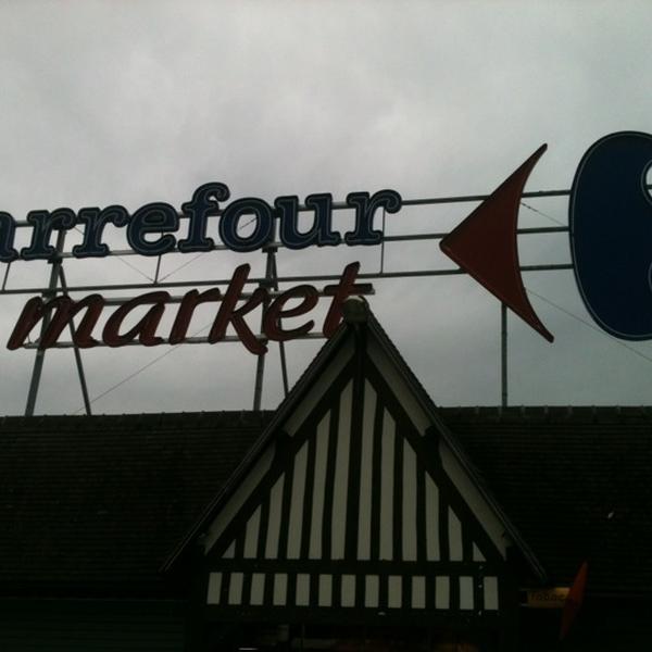 Photo taken at Carrefour by Charles B. on 4/30/2012