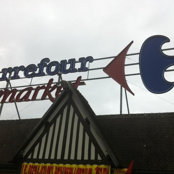 Photo taken at Carrefour by Thomas M. on 11/17/2012