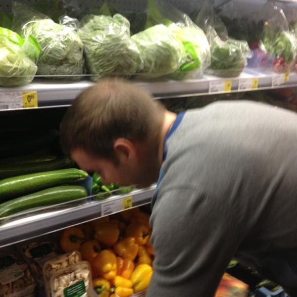 Photo taken at Proxy Delhaize by Kelly D. on 10/9/2012