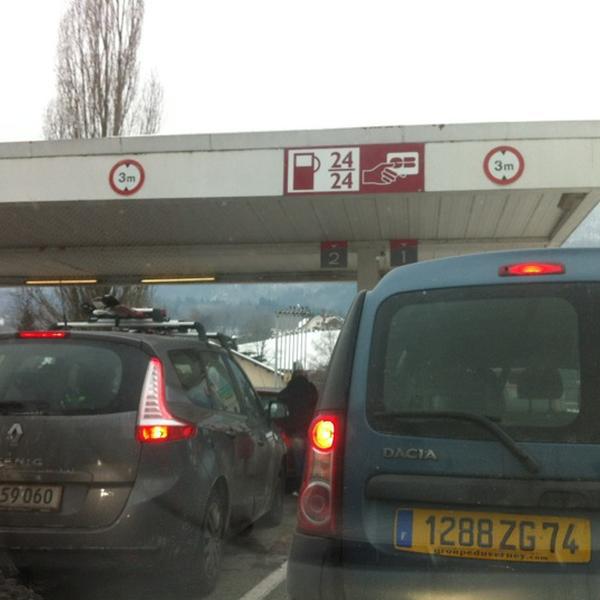 Photo taken at Carrefour by Benoit M. on 2/11/2012