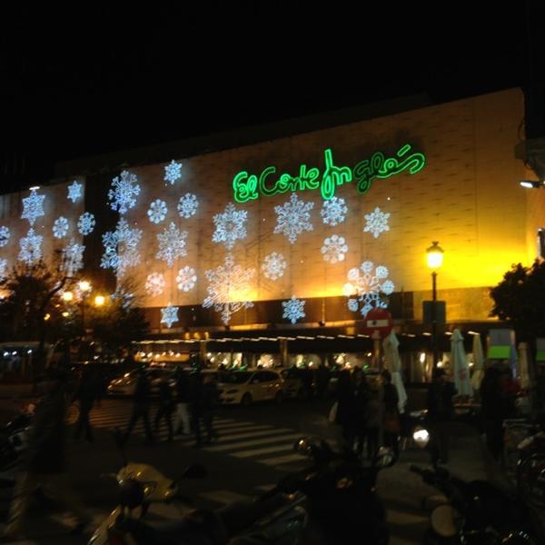 Photo taken at El Corte Inglés by David G. on 12/2/2012