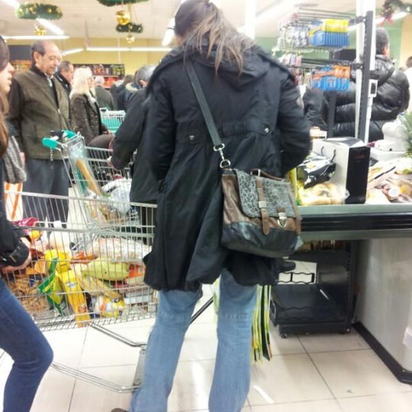 Photo taken at Mercadona by Francina L. on 12/24/2012