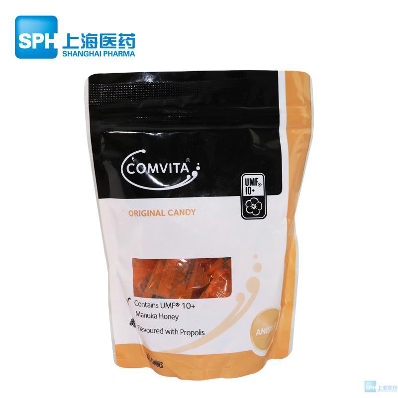 Comvita 康维他麦卢卡蜂蜜蜂胶润喉糖原味 40粒