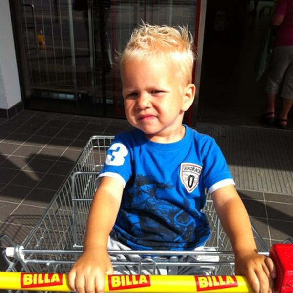 Photo taken at BILLA by Eric S. on 8/2/2012