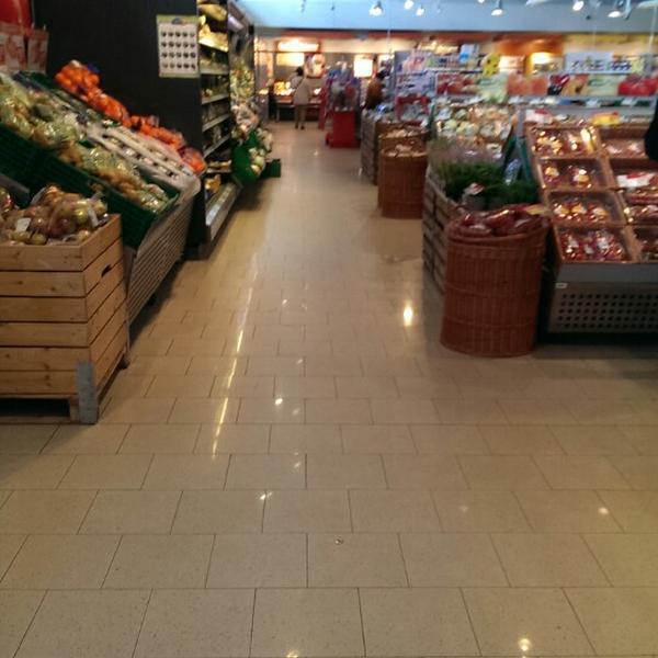 Photo taken at REWE by Ma M. on 3/25/2014