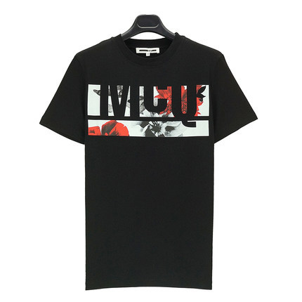 正品 MCQ 麦昆 16春夏男士时尚撞色印花短袖T恤 277605-RGR05