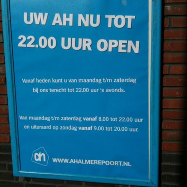 Photo taken at Albert Heijn by William H. on 9/9/2012