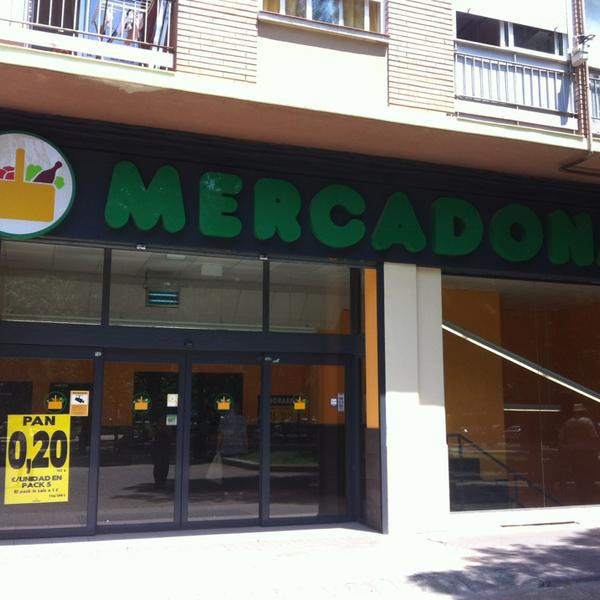 Photo taken at Mercadona by Paula F. on 6/14/2013