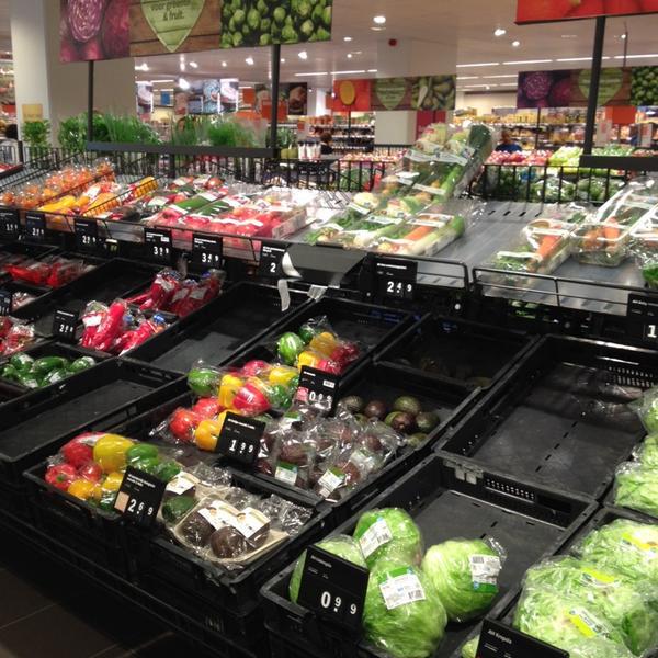 Photo taken at Albert Heijn by John D. on 10/23/2013