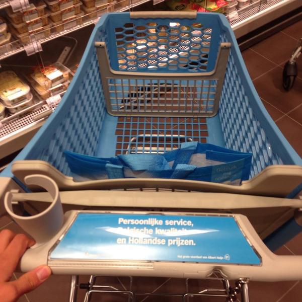 Photo taken at Albert Heijn by Shaun V. on 10/16/2013