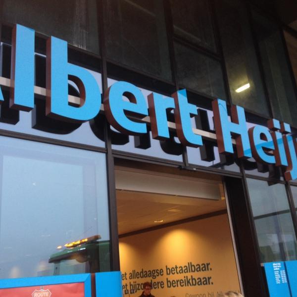 Photo taken at Albert Heijn by Sharona G. on 11/14/2013