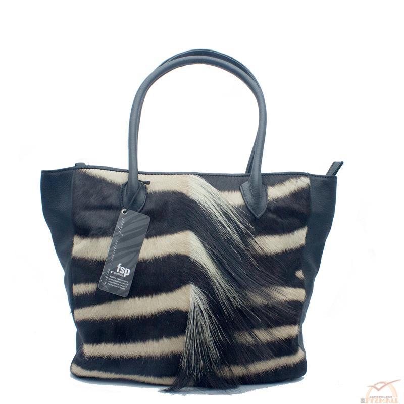 南非进口手提包包-FSP 时尚 敏锐 星球 斑马-夏琳(黑色) 南非进口手提包包-FSP 时尚 敏锐 星球 斑马-夏琳(黑色)