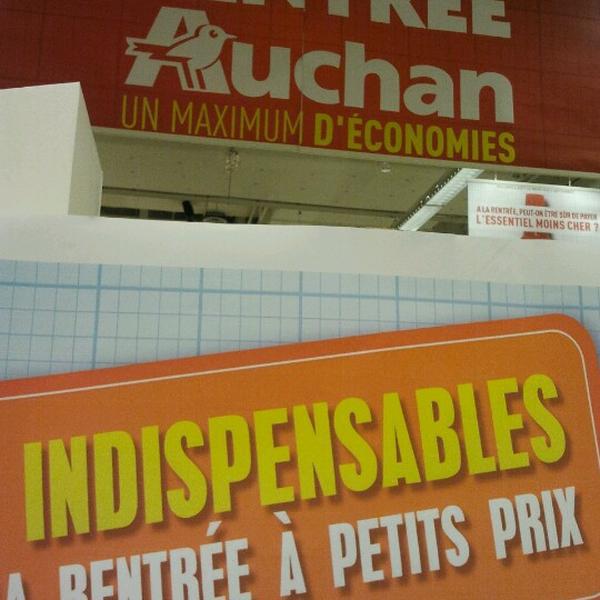 Photo taken at Auchan by Christian H. on 8/27/2012
