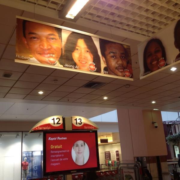 Photo taken at Auchan by Jean-Christophe C. on 4/14/2012