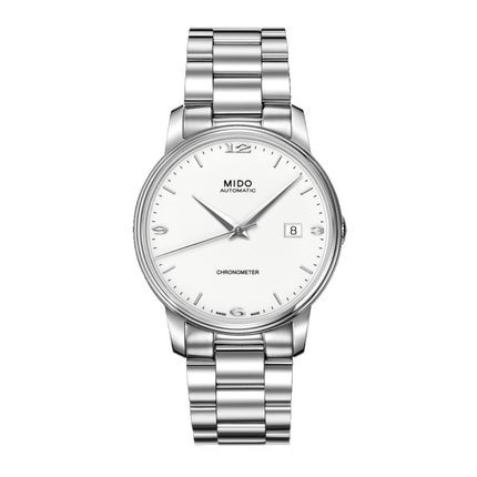 瑞士手表 美度mido贝伦赛丽手表男表机械表 M010.408.11.011.00