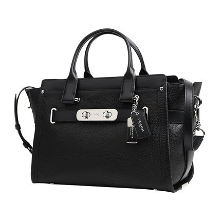COACH/蔻驰女包 时尚牛皮女士粒面皮革手提斜跨包大手袋34408 COACH/蔻驰女包 时尚牛皮女士粒面皮革手提斜跨包大手袋34408