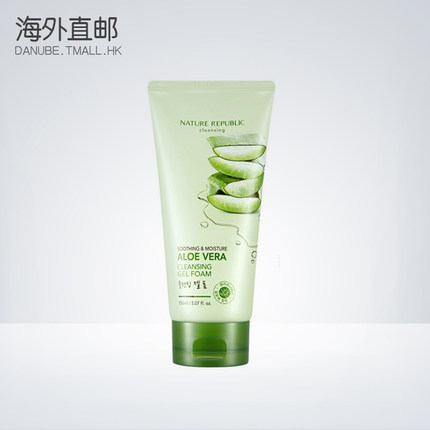 Nature Republic/自然乐园芦荟凝胶洁面 150ml男女通用 Nature Republic/自然乐园芦荟凝胶洁面 150ml男女通用