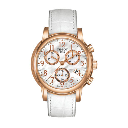 全球联保天梭TISSOT女表-韵驰系列T050.217.36.112.00 女士石英表