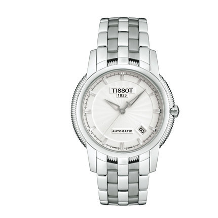 全球联保瑞士天梭TISSOT 男表 宝环系列T97.1.483.31钢带 机械表