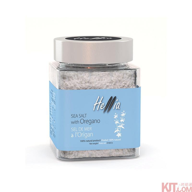 希腊原装 HELLIA 海盐 牛至叶香型 300g 希腊原装 HELLIA 海盐 牛至叶香型 300g