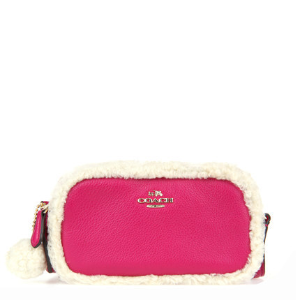 COACH/蔻驰【秒杀】秋冬新品纯皮羊羔绒 单肩斜跨女包 64706 COACH/蔻驰【秒杀】秋冬新品纯皮羊羔绒 单肩斜跨女包 64706