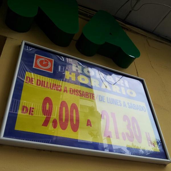 Photo taken at Mercadona by Sergio G. on 6/24/2014