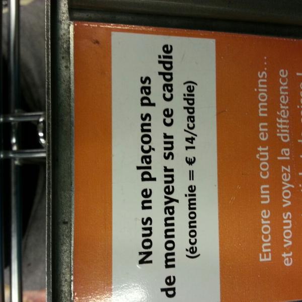 Photo taken at Colruyt by Yves H. on 6/1/2013