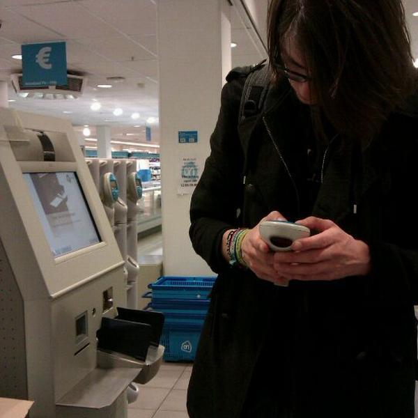 Photo taken at Albert Heijn XL by Nynke K. on 3/28/2012