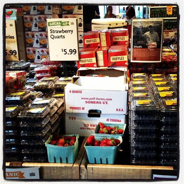 Photo taken at Whole Foods Market by Pell F. on 5/24/2013-康涅狄格西哈特福德雷蒙路50(新街与艾沙姆街间) Photo taken at Whole Foods Market by Pell F. on 5/24/2013