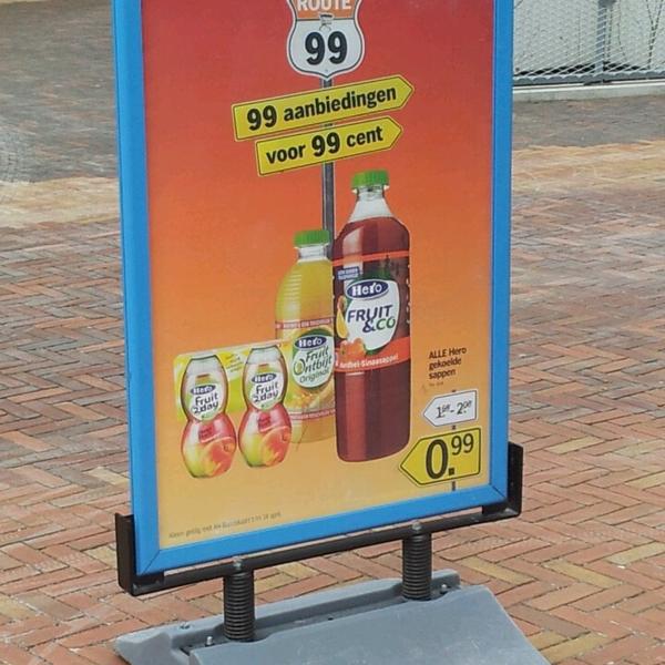 Photo taken at Albert Heijn by Stephen C. on 4/9/2013-荷兰北布拉班特省埃因霍温米尔广场 Photo taken at Albert Heijn by Stephen C. on 4/9/2013