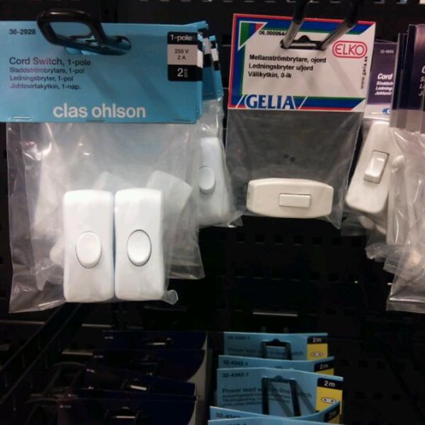 Photo taken at Clas Ohlson by Keith R. on 11/27/2012