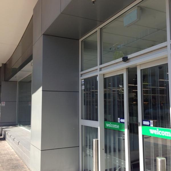 Photo taken at Woolworths by Marina K. on 10/4/2012