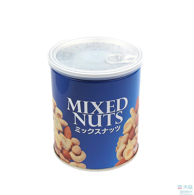 日本takuma蓝罐什锦坚果膨化米饼