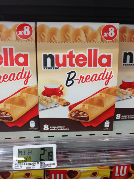 巧克力夹心酥nutella