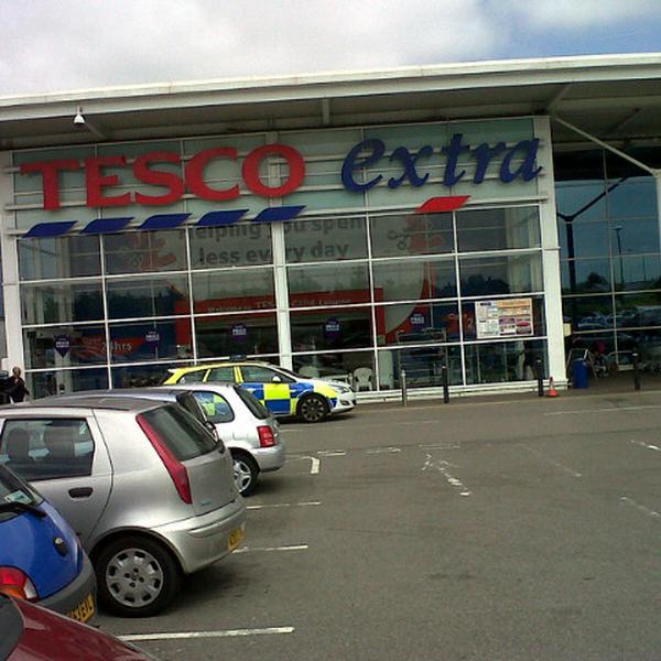 Photo taken at Tesco by Michael A. on 6/10/2013