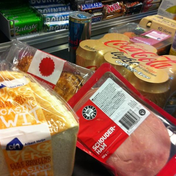 Photo taken at Albert Heijn by Renato v. on 7/6/2012