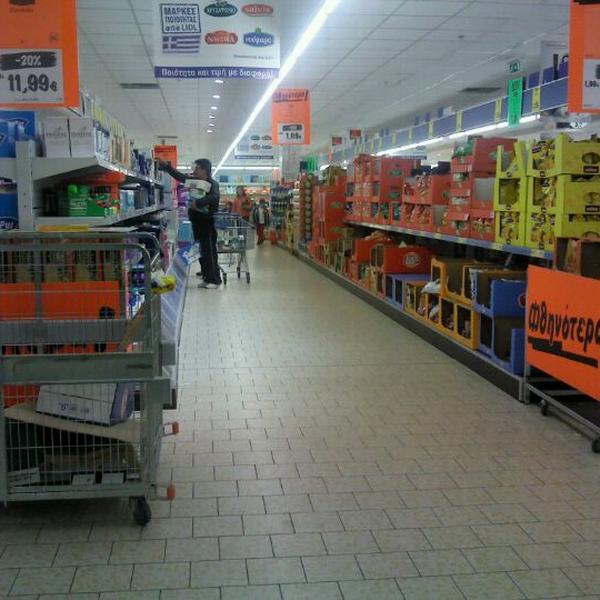 Photo taken at Lidl by Pavlos E. on 12/6/2011