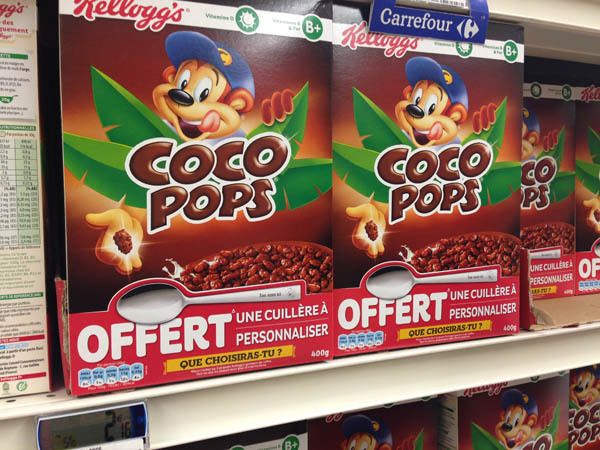 kelloyys巧克力早餐